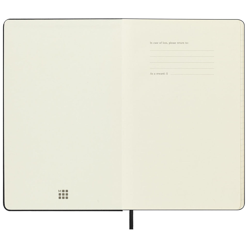 Moleskine Black Hard Cover Large 12-Month Weekly 2024 Planner and GO Pen Gift Set