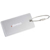 Leed's Silver ABS Luggage Tag