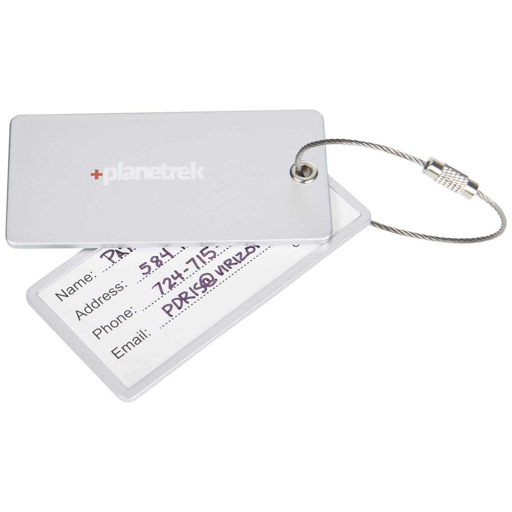 Leed's Silver ABS Luggage Tag