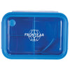 Leed's Three Compartment Blue Food Storage Bento Box