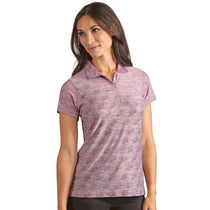 Antigua Women's Rosewood/Black Multi Chance Polo