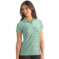 Antigua Women's Jade/Black Multi Chance Polo