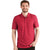 Antigua Men's Dark Red Heather/White Esteem Polo