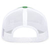 Pacific Headwear Kelly/White/Kelly Snapback Trucker Mesh Cap