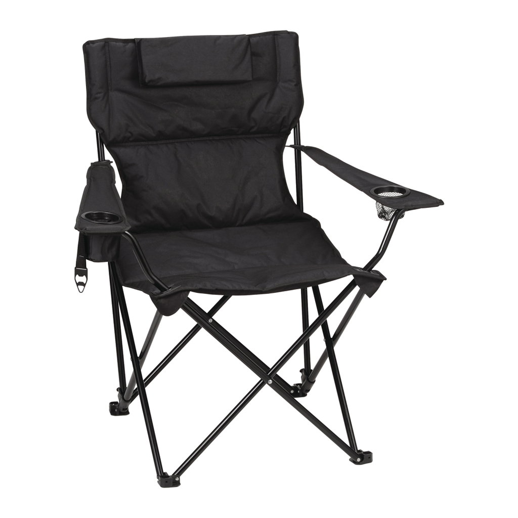 Leed's Black Premium Padded Reclining Chair (400lb Capacity)