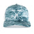 Pacific Headwear Elements Spindrift/White Elements Aqua Camp Trucker Snapback Cap