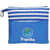 Leed's Royal Blue Portable Beach Blanket and Pillow