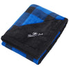 Field & Co. Blue/Black Buffalo Plaid Sherpa Blanket