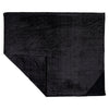 Leed's Black Luxury Comfort Flannel Fleece Blanket