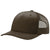 Richardson Brown/Brown Five Panel Trucker Hat with Rope