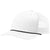 Richardson White/Black Five Panel Trucker Hat with Rope