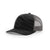Richardson Black/Charcoal Mesh Back Streak Camo Printed Trucker Hat