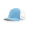 Richardson Columbia Blue/White Mesh Back Split Trucker Hat
