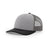 Richardson Grey/Charcoal/Black Mesh Back Tri-Colors Trucker Hat