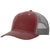 Richardson Burnt Red/Charcoal Split Hawthorne Trucker Hat