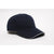 Pacific Headwear Navy/White Velcro Adjustable Brushed Twill Cap With Sandwich Visor