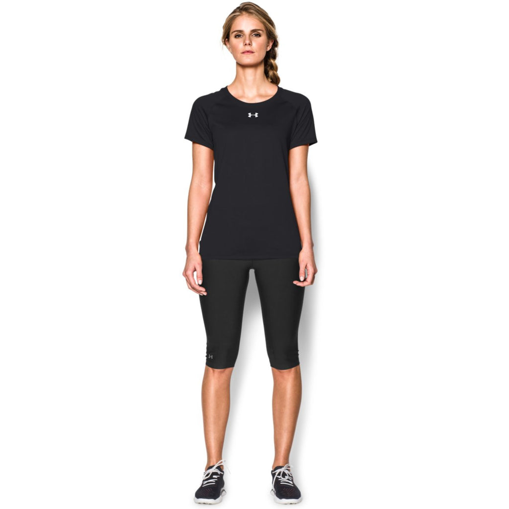 Under Armour Women's Black S/S Locker Tee