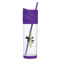 ETS Purple Melrose Acrylic Tumbler 16 oz