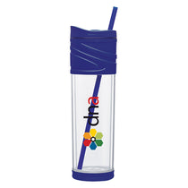 ETS Blue Melrose Acrylic Tumbler 16 oz