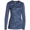 Under Armour Women's Midnight Navy Ultimate Spike Print Long Sleeve Jersey