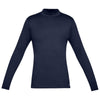 Under Armour Men's Midnight Navy CG Mock Fitted