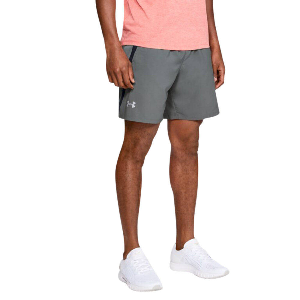 Under Armour Men's Pitch Grey Launch 7" Shorts