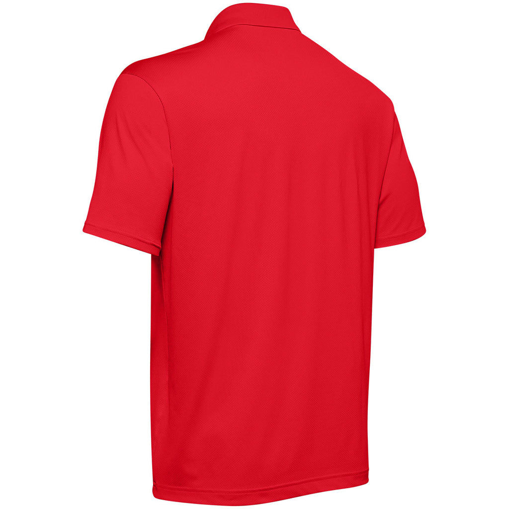 Under Armour Men's Red Team Performance Polo