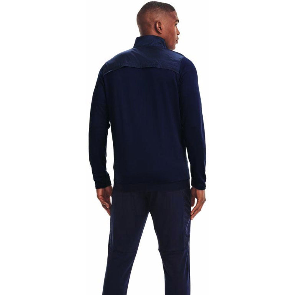 Under Armour Men's Midnight Navy/White Command Warm-Up Full-Zip