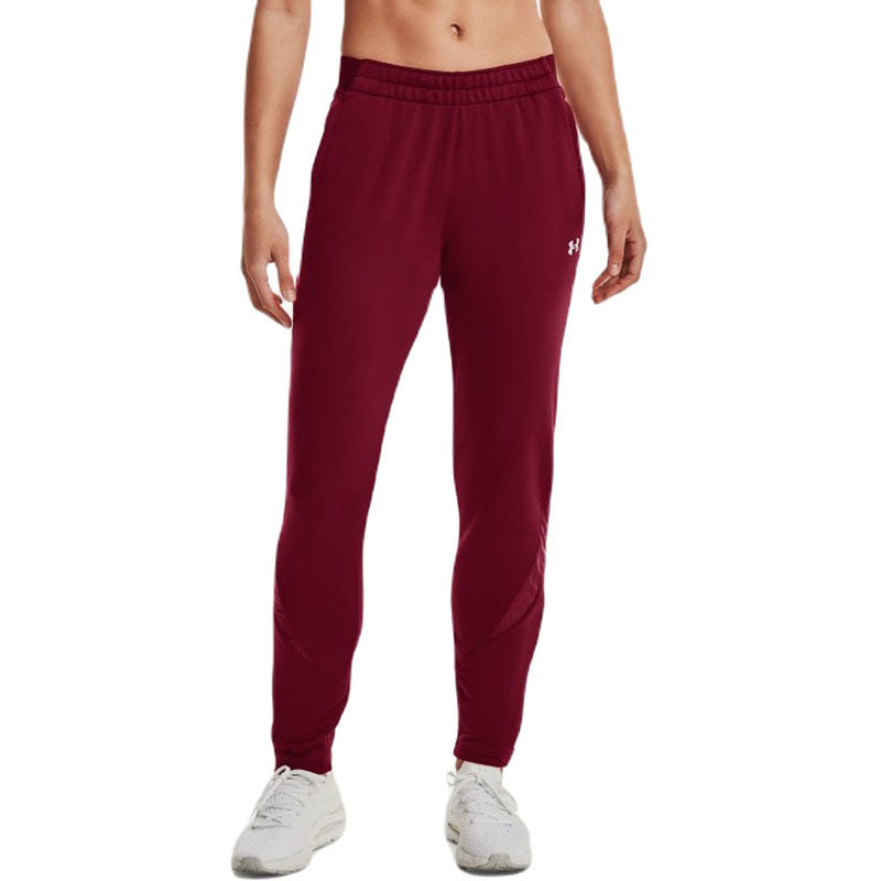 Under Armour Women's Cardinal/White Command Warm-Up Pants