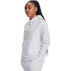 Under Armour Women's White/Black Rival Fleece Hoodie