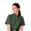 Van Heusen Women's Dark Green Short Sleeve Oxford Shirt-Alpha Sized