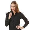 Van Heusen Women's Black Broadcloth Dress Shirt