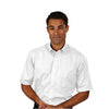 Van Heusen Men's White Twill Short Sleeve Dress Shirt