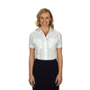 Van Heusen Women's White Aviator Shirt-Short Sleeve