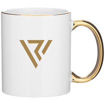 ETS White/Gold C-Handle-Metallic 11 oz Mug