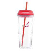 ETS Red Gulp Acrylic Tumbler 24 oz