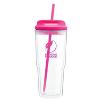 ETS Fuchsia Gulp Acrylic Tumbler 24 oz