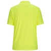 Edwards Men's High Visibility Lime Mini-Pique Snag-Proof Polo