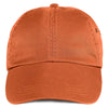 Anvil Burnt Orange Solid Low-Profile Twill Cap