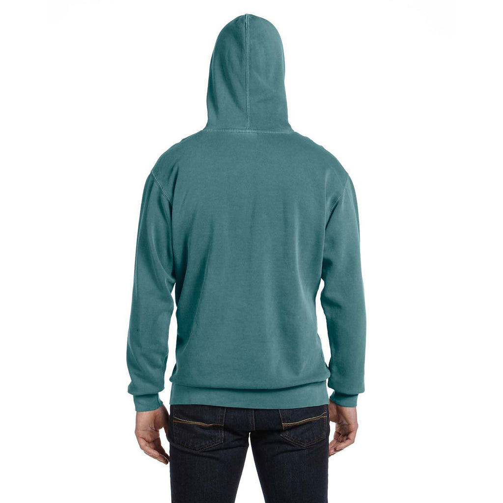 Comfort Colors Men's Blue Spruce 9.5 oz. Hooded Sweatshirt