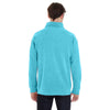 Comfort Colors Men's Lagoon Blue 9.5 oz. Quarter-Zip Sweatshirt