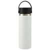Hydro Flask White Wide Mouth 20 oz Bottle with Flex Sip Lid