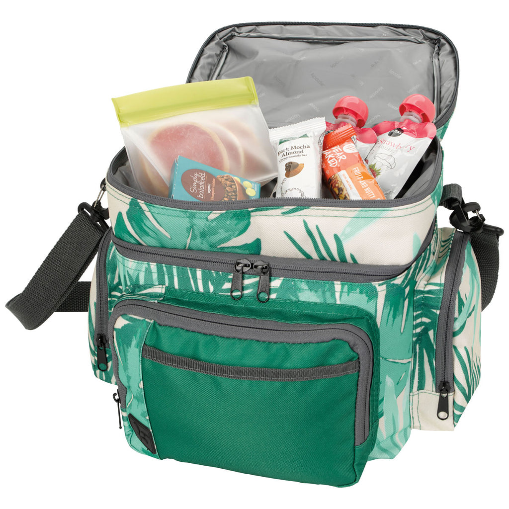 Koozie Tropical Lagoon Dual-Compartment Lunch Kooler