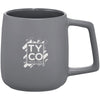 Leed's Grey Sienna Ceramic Mug 14oz