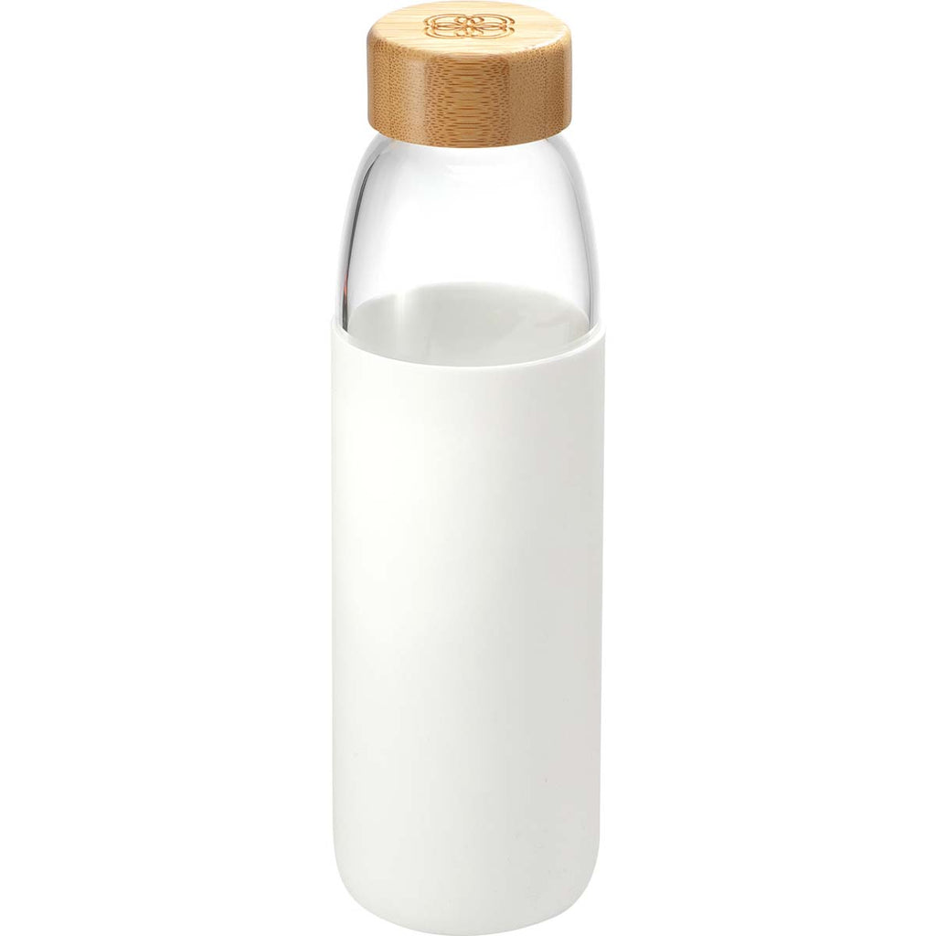 Leed's White Kai 18 oz Glass Bottle