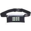 Leed's Black Lumos Rechargeable Light Up Fitness Belt