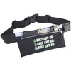 Leed's Black Lumos Rechargeable Light Up Fitness Belt