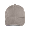 Anvil Taupe Solid Low-Profile Sandwich Trim Pigment-Dyed Twill Cap