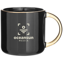 ETS Black/Gold Minolo-Metallic 14 oz Mug