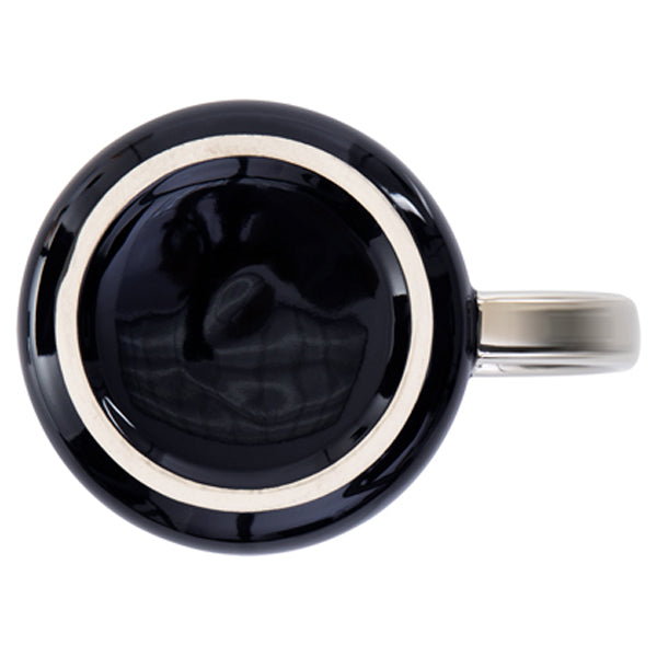 ETS Navy/Platinum Minolo-Metallic 14 oz Mug